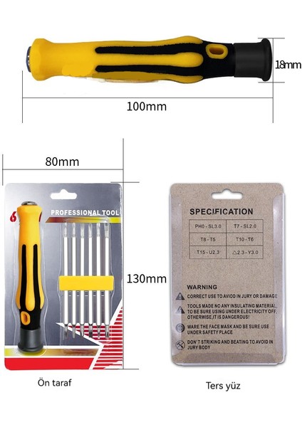 Çok Fonksiyonlu Tornavida Seti Donanım Araçları (Yurt Dışından) indirimleri