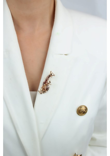 Zürafa Yaka Broşu fiyatları