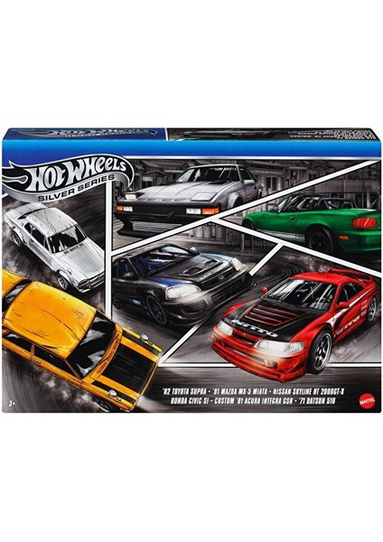 ® Japon Temalı Çoklu Arabalar, 1:64 Ölçekli 6'lı Metal Oyuncak Arabalar JBY77 fiyatları