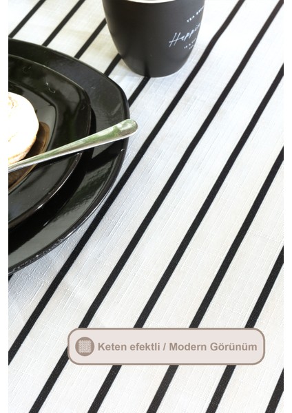 Lara Masa Örtüsü Digital Baskılı (160X220 Cm) Siyah modelleri