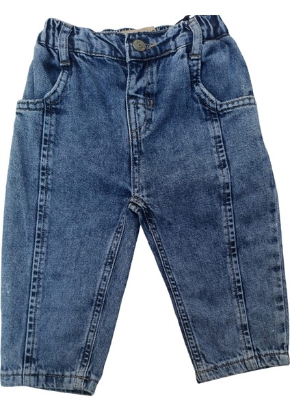 Erkek Çocuk Mavi Denim Kot Pantolon – Esnek, Rahat ve Kemerli Regular Fit fiyatları