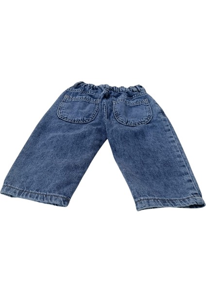 Erkek Çocuk Mavi Denim Kot Pantolon – Esnek, Rahat ve Kemerli Regular Fit indirimleri