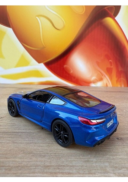 Bmw M8 Diecast Model Araba Çekbırak Lisanslı 1:34 Ölçek Bmw M8 Diecast,metal Model Oyuncak Araba modelleri