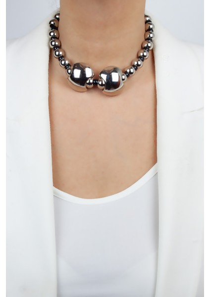 Maksimal Tasarım Metalize Kolye