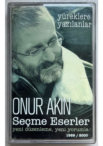 Onur Akın Seçme Eserler Kaset (Orijnal Dönem Baskı Kaset)