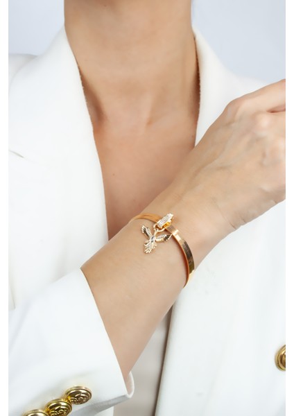 Zirkon Taşlı Chrm Detaylı Ikili Ajda Bilezik fiyatları