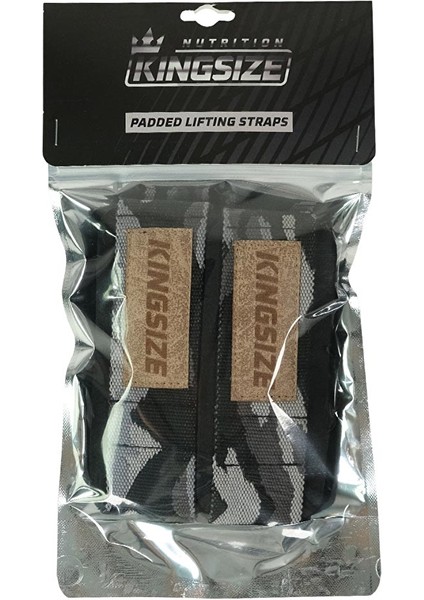 Kingsize Padded Lifting Straps Kamuflaj