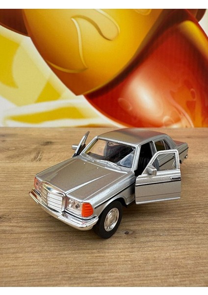 Mercedes Benz E-Class 230E Klasik Koleksiyon Metal Araba 12CM Klasik Antika Gri Mercedes 230E Araba modelleri