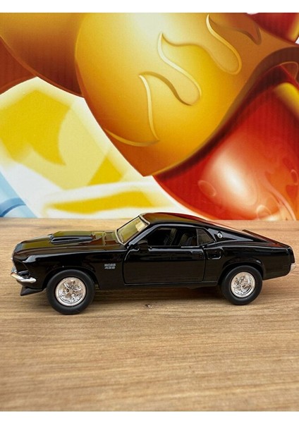 Ford Mustang Boss 429 1969 1/36 Ölçek Diecast Metal Model Araba Oyuncak Araba fiyatları