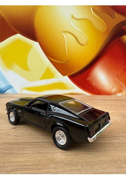 Ford Mustang Boss 429 1969 1/36 Ölçek Diecast Metal Model Araba Oyuncak Araba modelleri