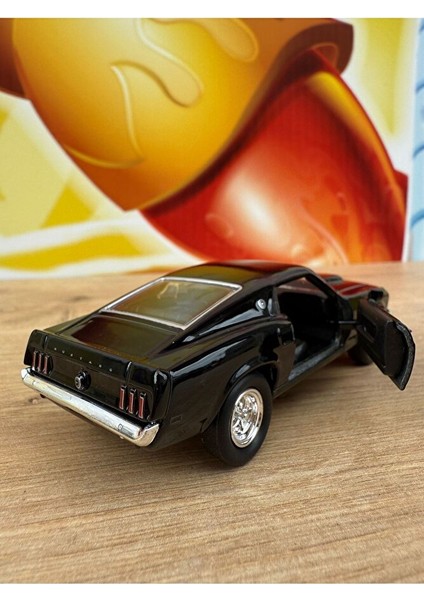 Ford Mustang Boss 429 1969 1/36 Ölçek Diecast Metal Model Araba Oyuncak Araba fırsatları