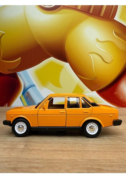 Fiat /tofaş Murat 131 Koleksiyon Metal Araba 12CM Nostaljik Araba Sarı Murat 131 Diecast Araba fiyatları