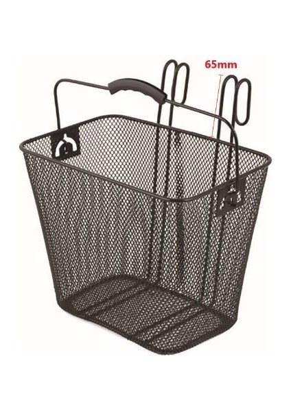 Ön Sepet Askılı Siyah Aparatlı