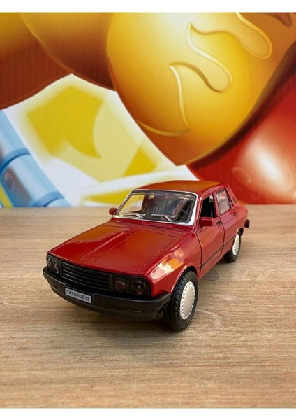 Renault 12 Toros Diecast Araba Sesli Işıklı Açılan Kapılar Nostaljik Toros Araba Metal