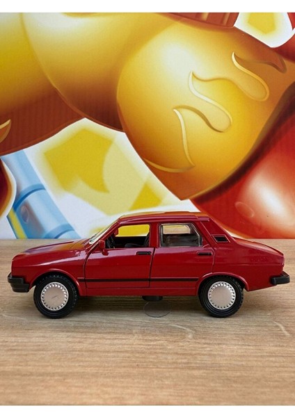 Renault 12 Toros Diecast Araba Sesli Işıklı Açılan Kapılar Nostaljik Toros Araba Metal fiyatları