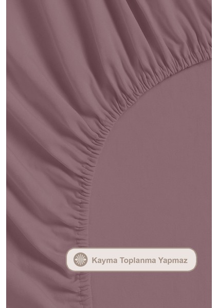 Lara Nevresim Takımı Tek Kişilik Lastikli Çarşaf %100 Pamuk Ranforce Fırfırlı (160XX220 Cm) Gülkurusu indirimleri