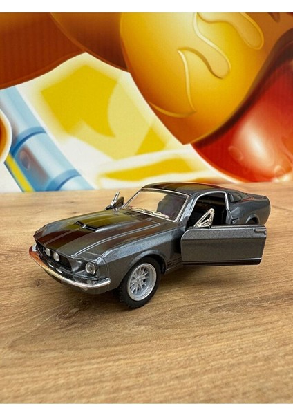 1967 Ford Shelby GT-500 Çek Bırak Lisanslı Diecast Model Araba Kapıları Açılır fırsatları