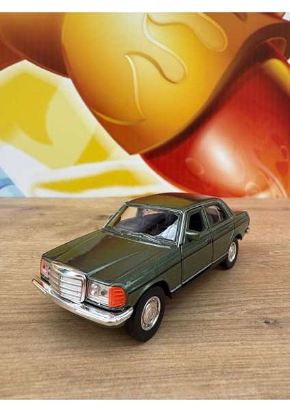 Mercedes Benz E-Class 230E Klasik Koleksiyon Metal Araba 12CM Klasik Antika Yeşil Mercedes 230E