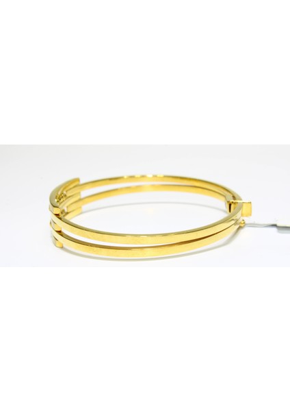 14 Ayar Altın 3 Sıralı Dorikalı Kaburga Kelepçe Bilezik 9.75 gr fiyatları