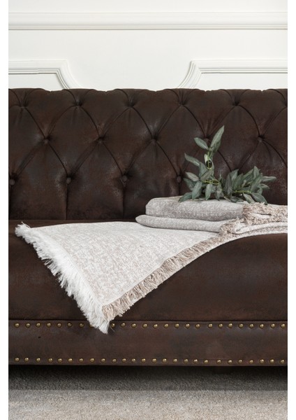 Liza Koltuk Örtüsü (170X210 Cm) Cappuccino fırsatları