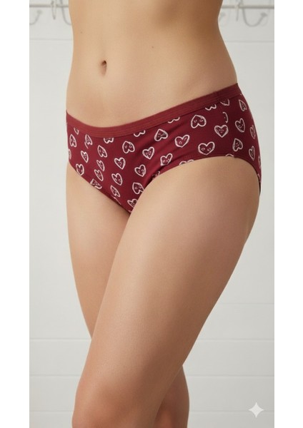 Kadın 5’li Pamuklu Bikini Külot Seti modelleri