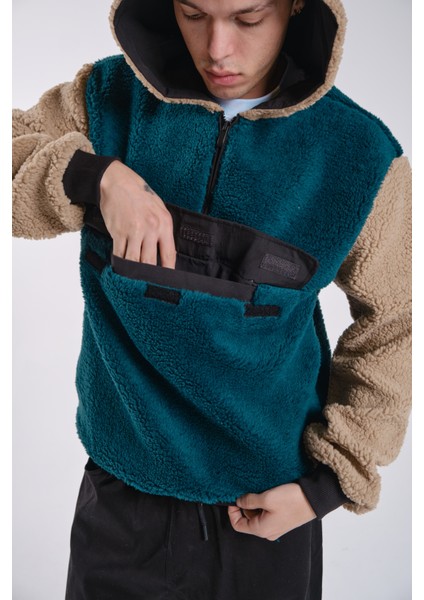 Fern Sherpa Hoodie Sweatshirt modelleri