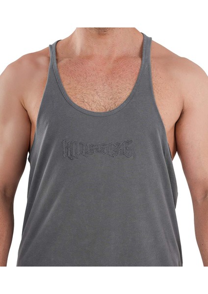 Kingsize Darksteel Antik Yıkamalı Atlet Füme modelleri