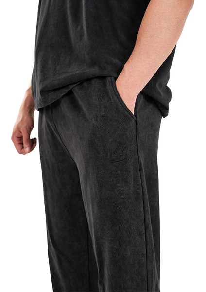 Kingsize Darksteel Antik Yıkamalı Eşofman Altı Siyah fırsatları