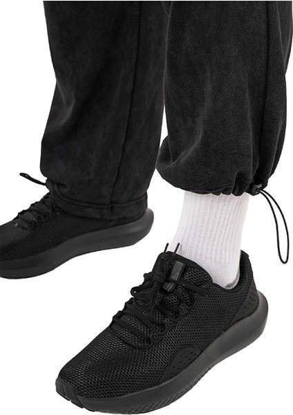 Kingsize Darksteel Antik Yıkamalı Eşofman Altı Siyah