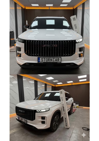 Storkcar TPU PPf Kaput Koruma Filmi 190 Mikron | 152 cm x 15 M | Şeffaf | 5 Yıl Garantili Boya Koruma Parlak fiyatları