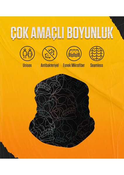 Çok Amaçlı Boyunluk Skull modelleri