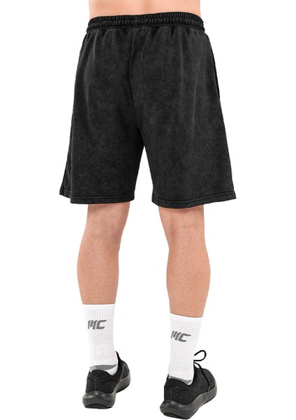 Kingsize Darksteel Antik Yıkamalı Şort Siyah fiyatları