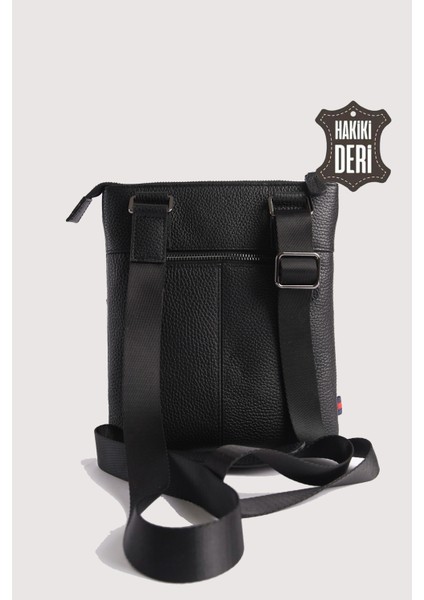 Hakiki Deri Erkek Postacı Çantası Siyah SMR9279 modelleri