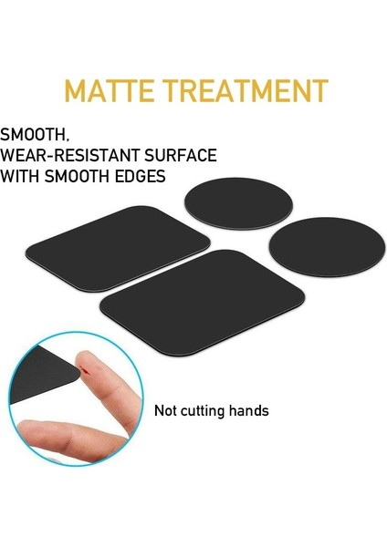 2 Adet Metal Plaka Etiket Disk Demir Sac Mıknatıs Için Cep Telefonu Tutucu Manyetik Araç Telefonu Standı indirimleri