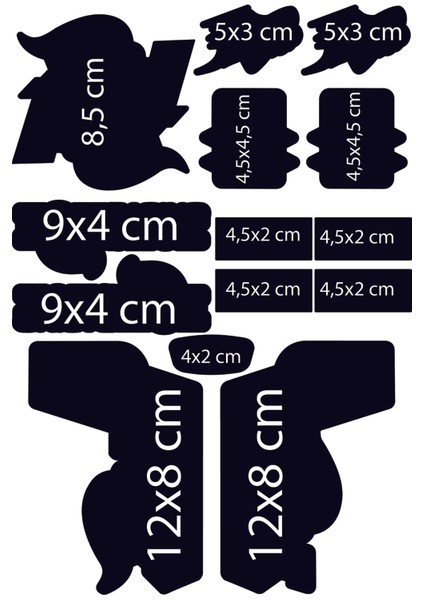 Fox 34 Bisiklet Maşa Sticker Seti – 15 Parça | Fox Racing Shox Etiket Takımı fiyatları