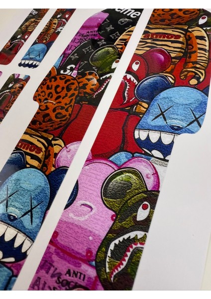 Fnaf Bisiklet Sticker Seti 9 Parça – Renkli Maşa Kadro Etiketi fiyatları