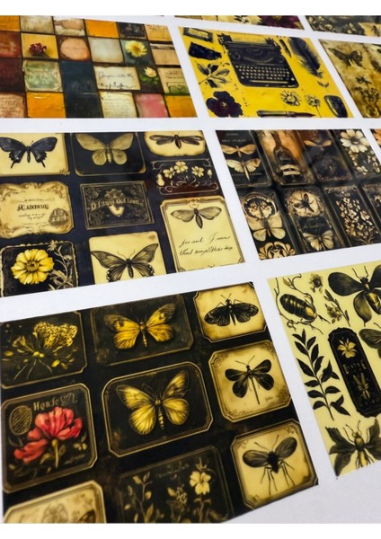 “bullet Journal Sticker – Defter ve Planlayıcı Çıkartma Seti” 1 Sayfa A4