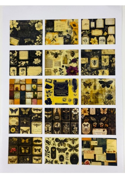 “bullet Journal Sticker – Defter ve Planlayıcı Çıkartma Seti” 1 Sayfa A4 fiyatları