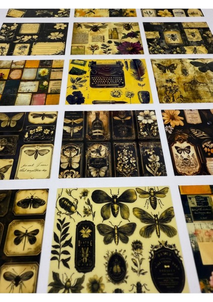 “bullet Journal Sticker – Defter ve Planlayıcı Çıkartma Seti” 1 Sayfa A4 modelleri