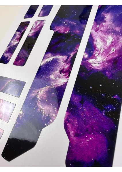 Galaxy Bisiklet Sticker Seti 9 Parça – Renkli Maşa Kadro Etiketi fiyatları