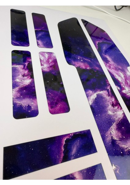 Galaxy Bisiklet Sticker Seti 9 Parça – Renkli Maşa Kadro Etiketi modelleri