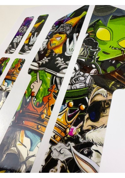 Bisiklet Sticker Seti 9 Parça – Renkli Maşa Kadro Etiketi fiyatları