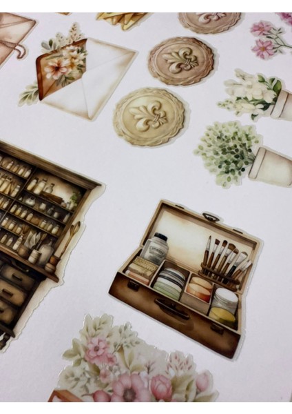 “bullet Journal Sticker – Defter ve Planlayıcı Çıkartma Seti” 1 Sayfa A4 modelleri