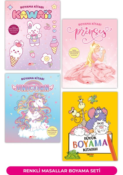 Renkli Masallar Boyama Seti