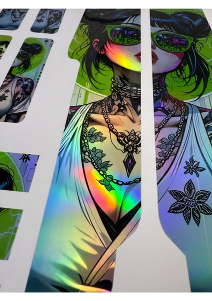 Girl Bisiklet Sticker Seti 9 Parça – Renkli Maşa Kadro Etiketi Hologram fiyatları