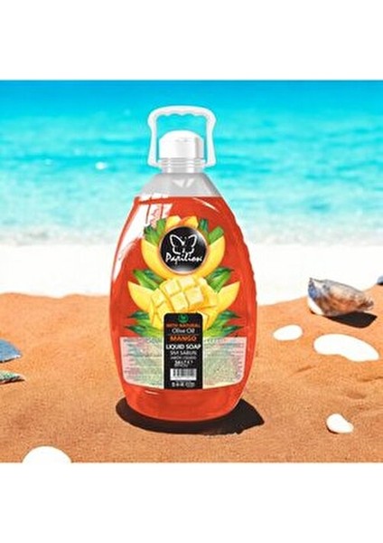 Mango Kokulu Sıvı Sabun Doğal Zeytinyağı İçerir 3600 ml Ekonomik Boy modelleri