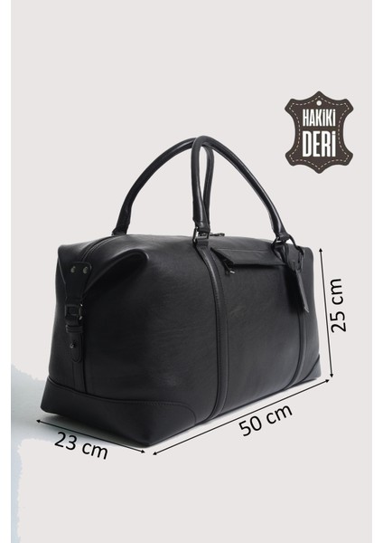 Hakiki Deri Erkek Valiz Çantası Siyah SMR6788 fiyatları