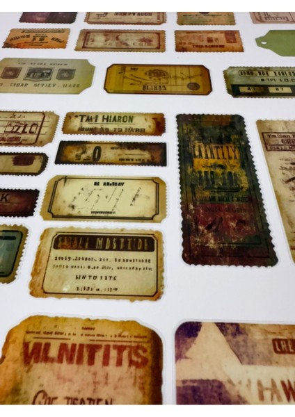 “bullet Journal Sticker – Defter ve Planlayıcı Çıkartma Seti” 1 Sayfa A4 fırsatları