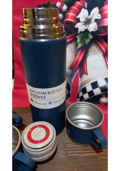 Termos Çelik Bardaklı 500 ml