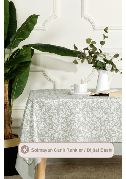 Siena Masa Örtüsü Digital Baskılı (160X220 Cm) Yeşil fiyatları